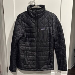 Patagonia Radalie Black Quilted Jacket